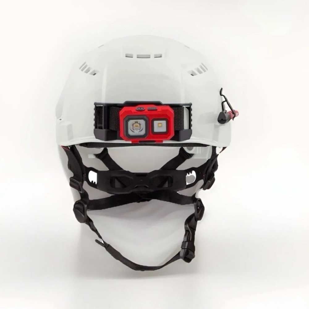 Milwaukee Type 1, Type 2  White Vented Hard Hat Helmet